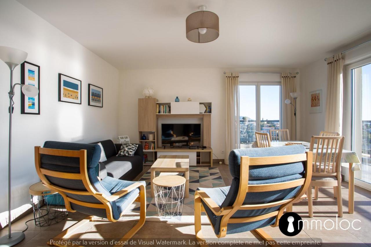 Air-conditioned With Pool Garage In A Luxury Hébergement de vacances Nice